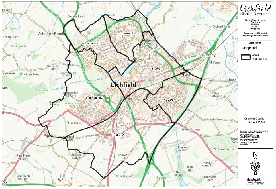 Wards and City boundaries