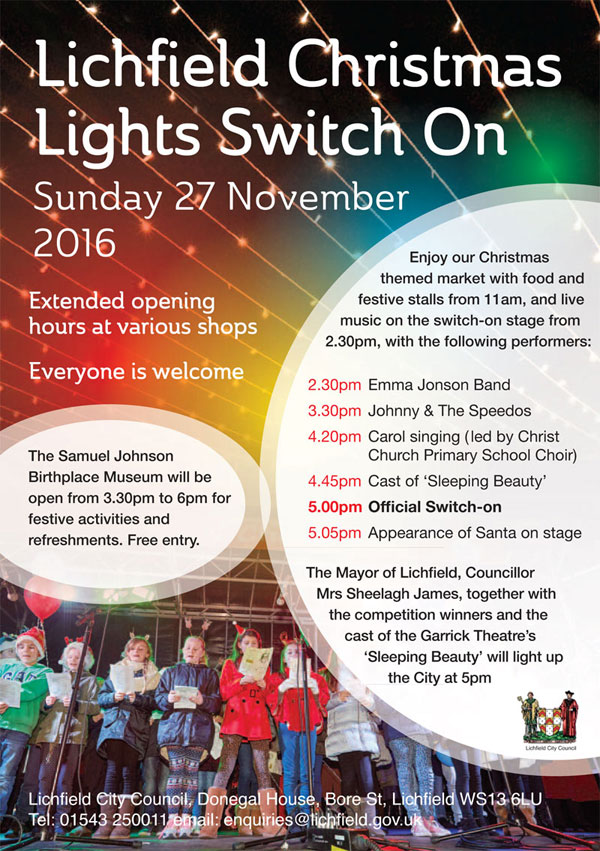 Christmas Lights switch on