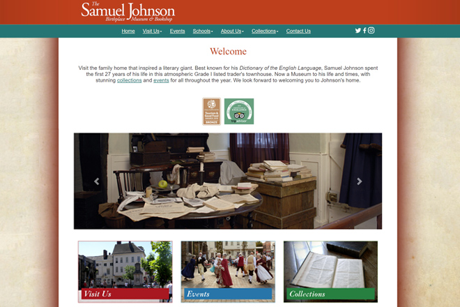 Samuel Johnson website