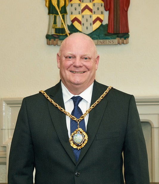 Mayor of Lichfield, Cllr Robert Yardley