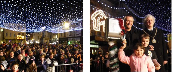 Christmas Lights switch on