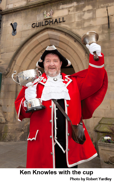 Ken Knowles with the cup