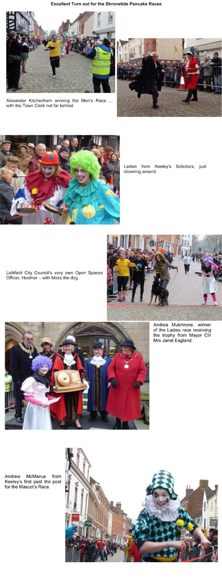 Shrovetide Pancake Races